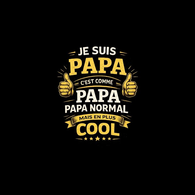 Normal dad but cooler