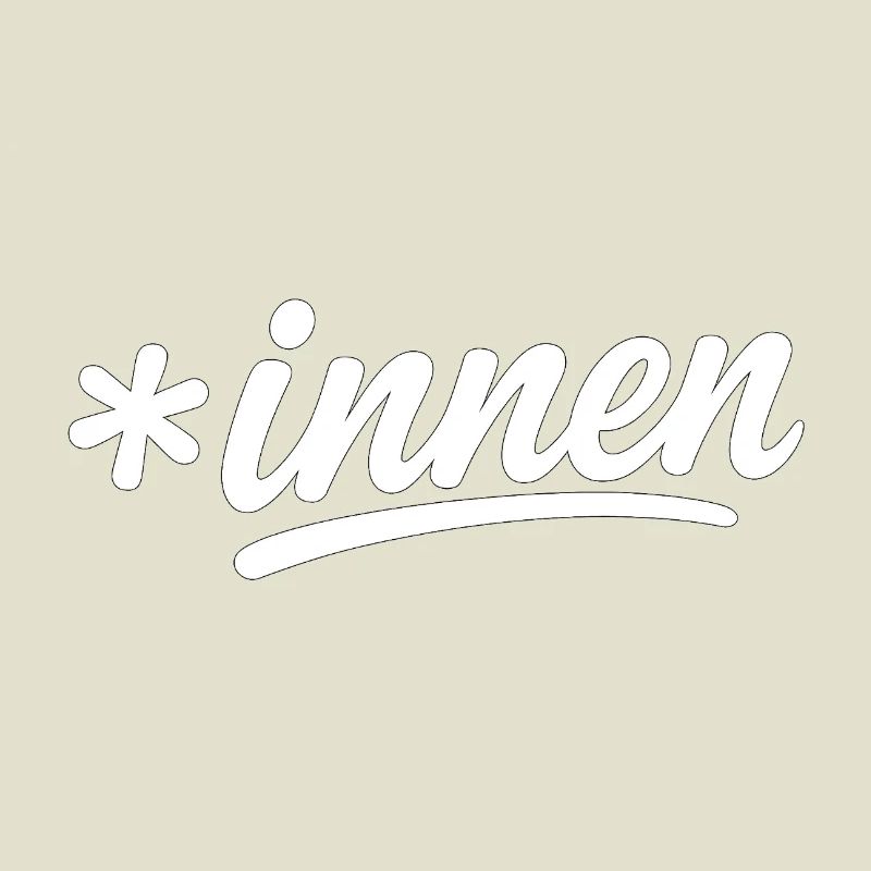 Inklusionsstern *innen Script