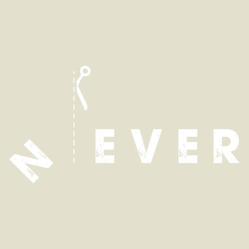 Conception de ciseaux Never Cut Boundaries