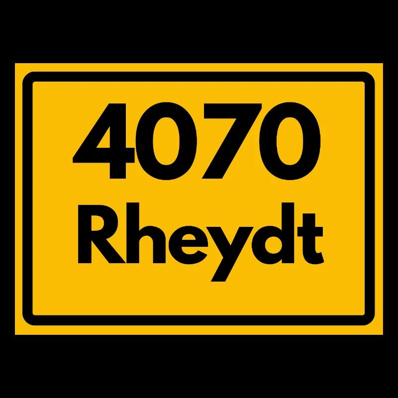 ANCIEN CODE POSTAL RETRO 4070 RHEYDT – SCHLOSS