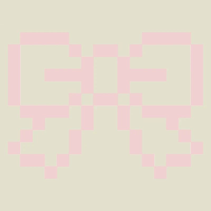 Pink Pixel Bow