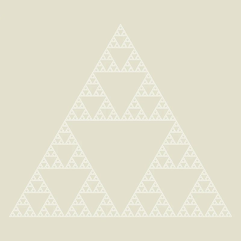 Sierpinski Triangle Sierpinski Gasket Sierpinski