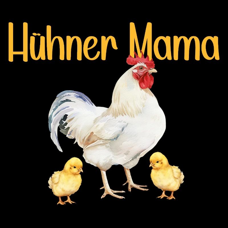 Hühner Mama Muttertag Mutterschaft Mama Elternteil