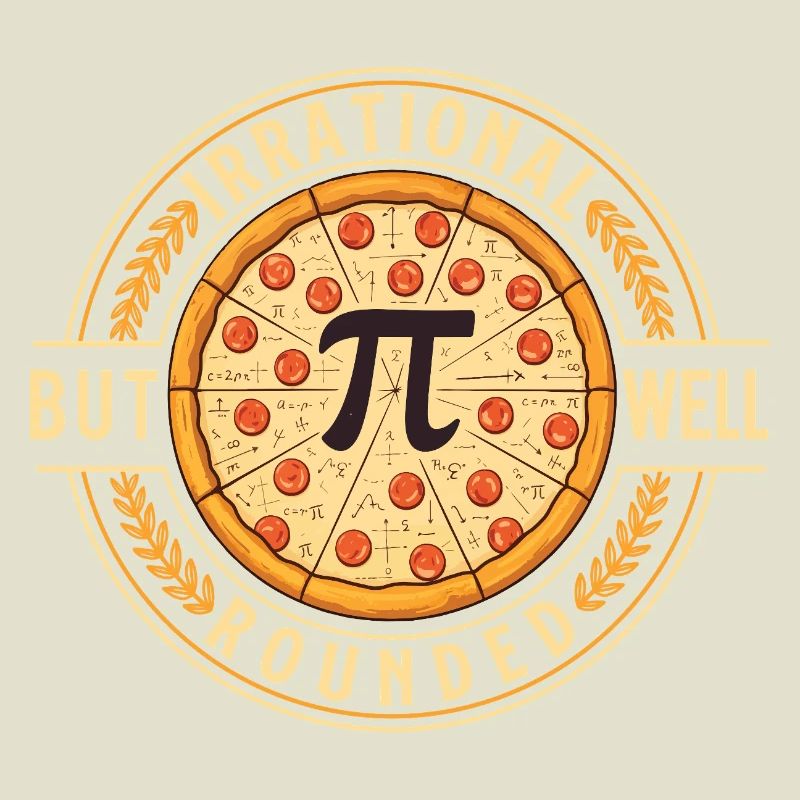 Nerd de maths irrationnel mais bien équilibré de la journée PI