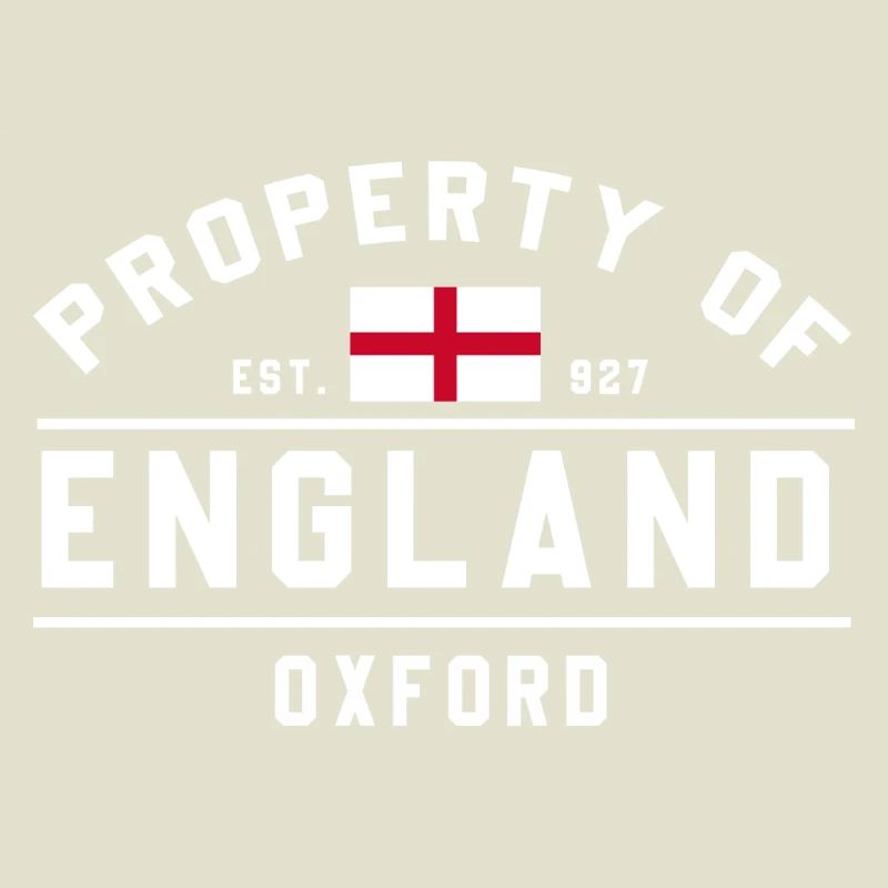 Graphisme du drapeau de l’Angleterre Oxford