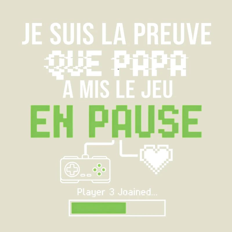 Pause Pixel Vert – Jeu Retro