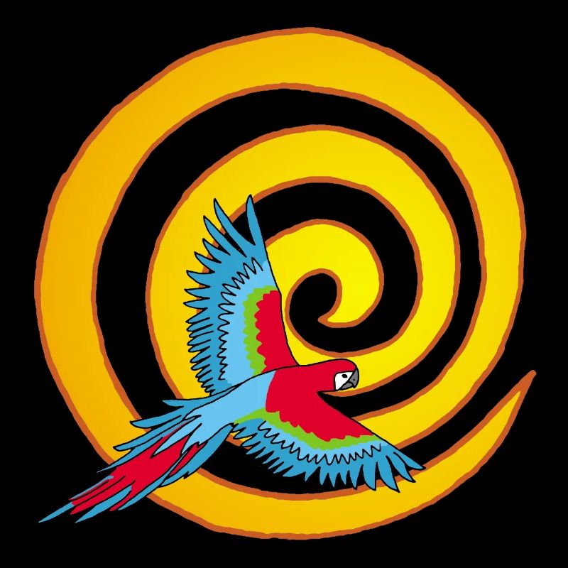 Die Sonne und der Vogel