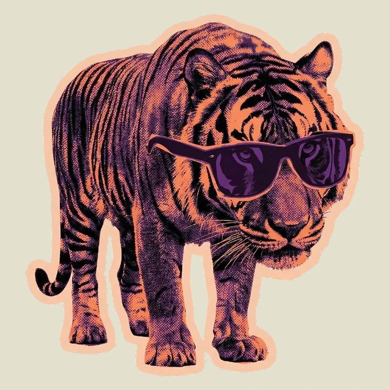 Tiger Sunglasses Risography