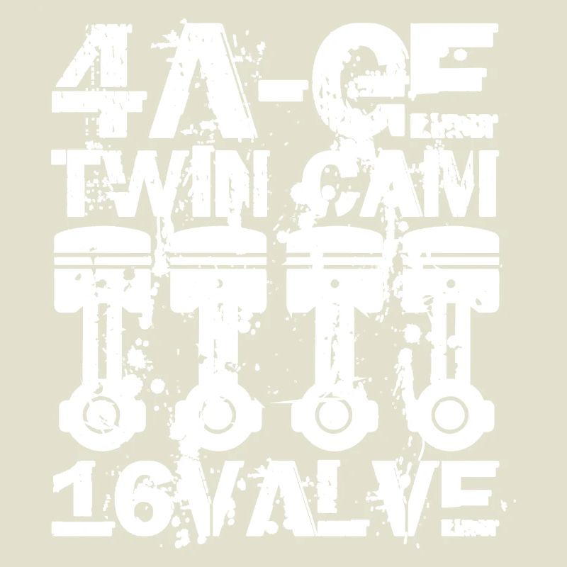 4A GE Twin Cam 16 Valve engine. The legendary engine