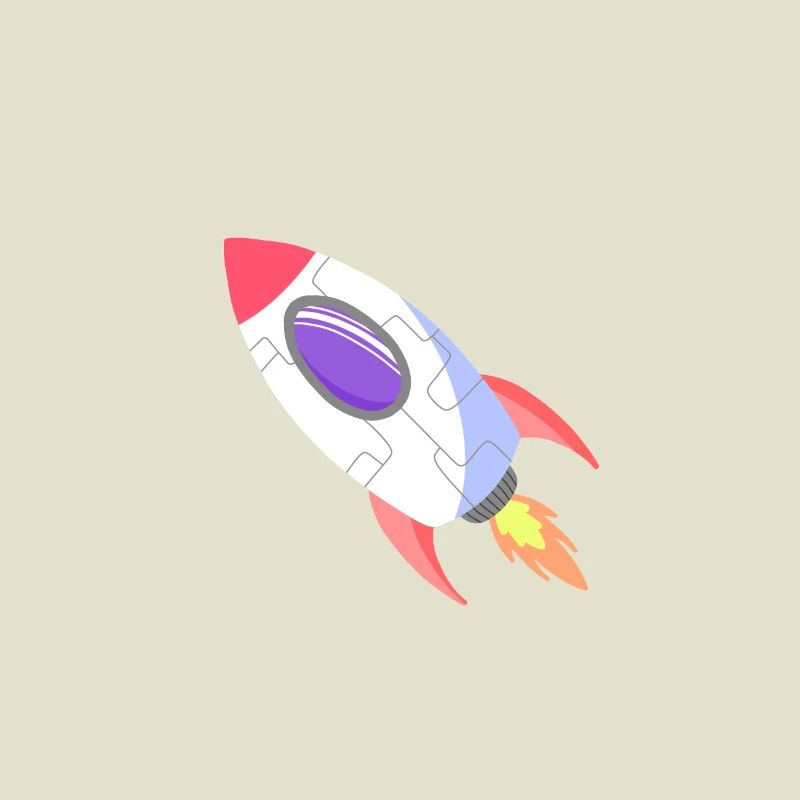 Space Rocket Pop Comic