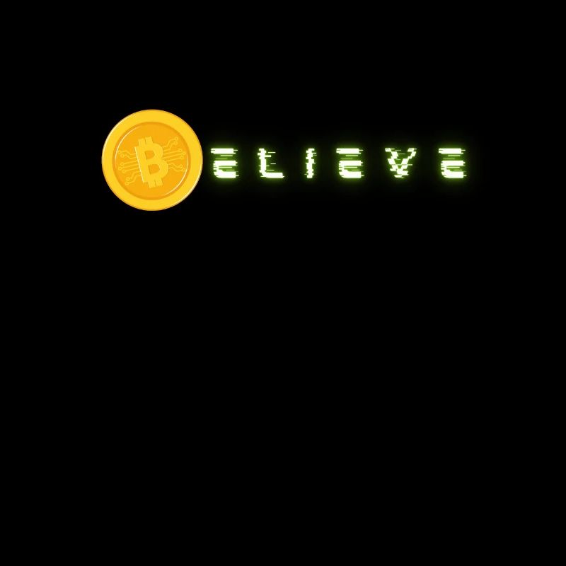 Bitcoin BTC Krypto Cryptos Trading HODL Believe