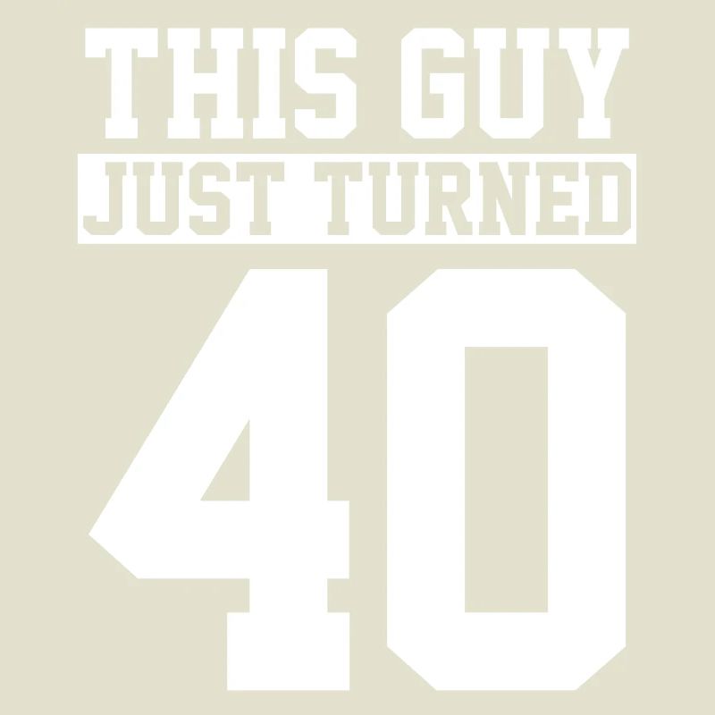 40. Geburtstag Vierzig Geburtstag