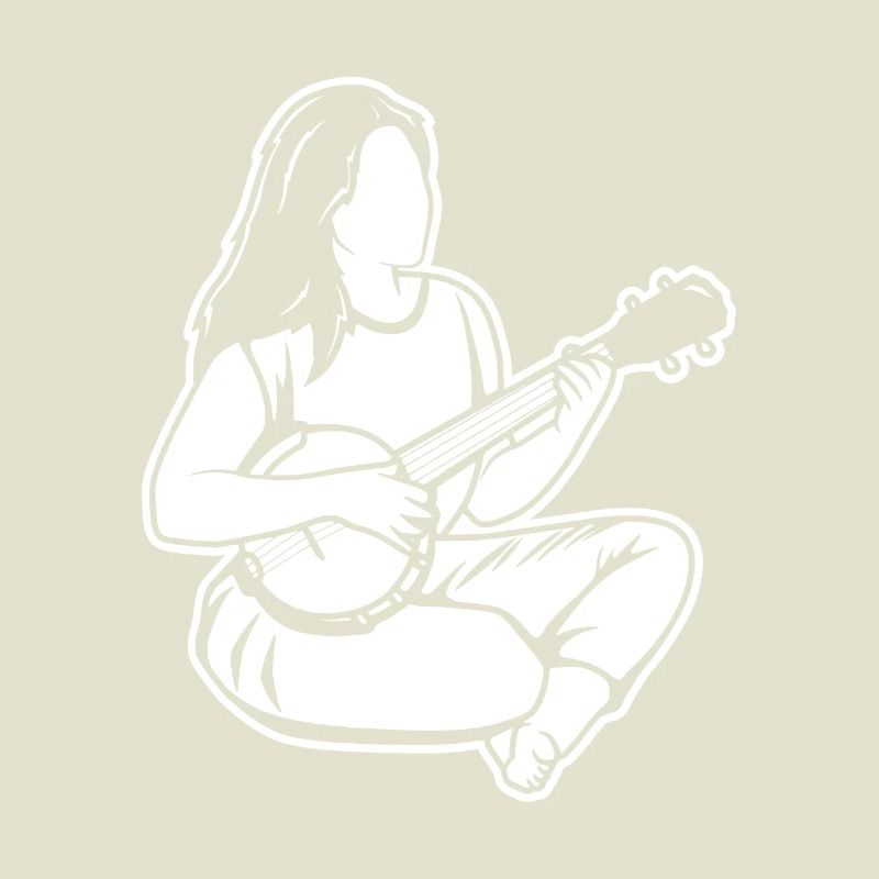 Banjo Mädchen