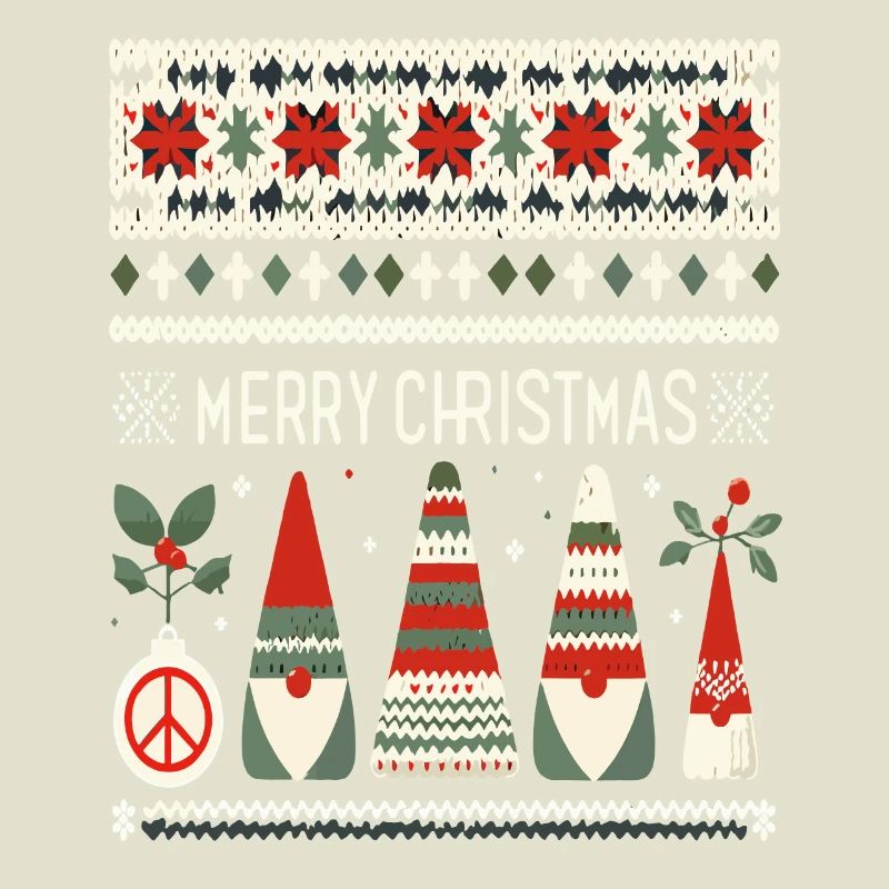 Christmas Gnomes Knitting Pattern