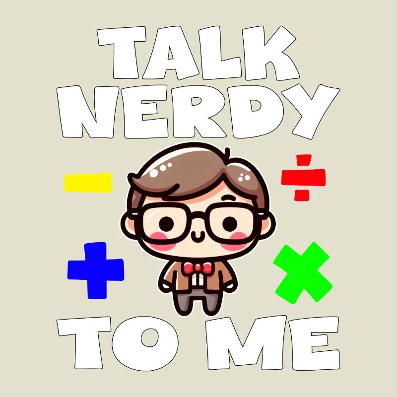 TALK NERDY TO ME - TEACHET GIFT