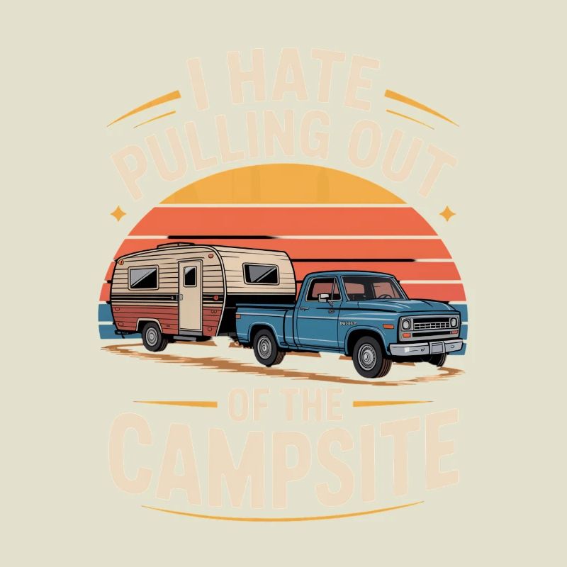 I Hate Pulling Out Of The Campsite Camping