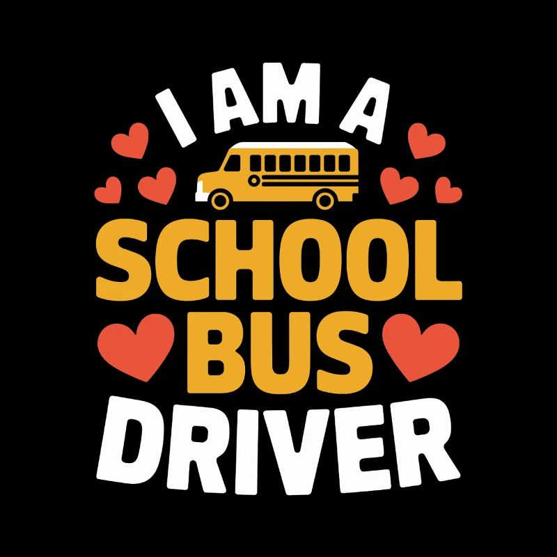 Ich Bin Ein Schulbusfahrer Mit Herz