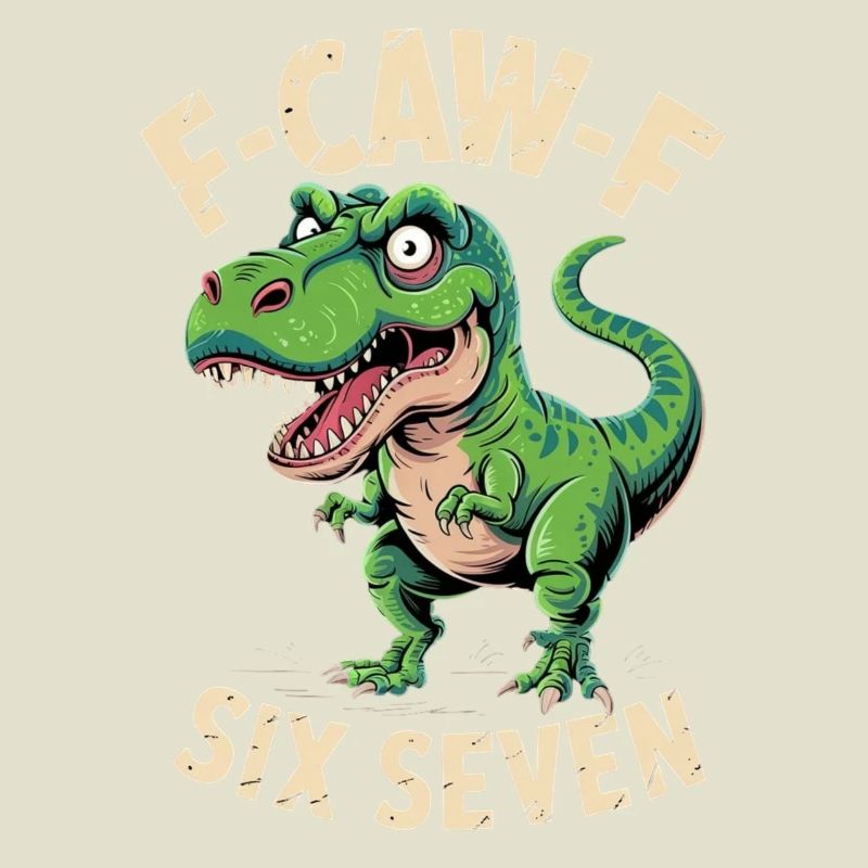 Kräischen Dino Sechs Sieben