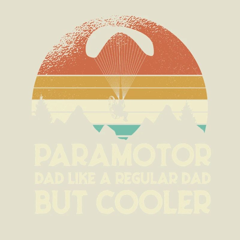 Paramoteur Papa Retro Sunset
