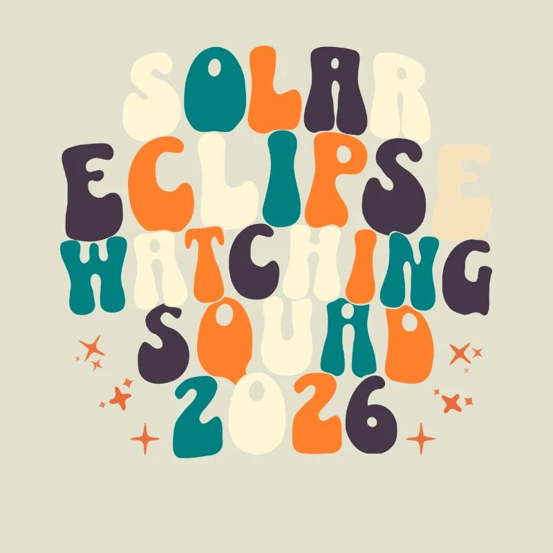 Solar Eclipse Watching Squad 2026