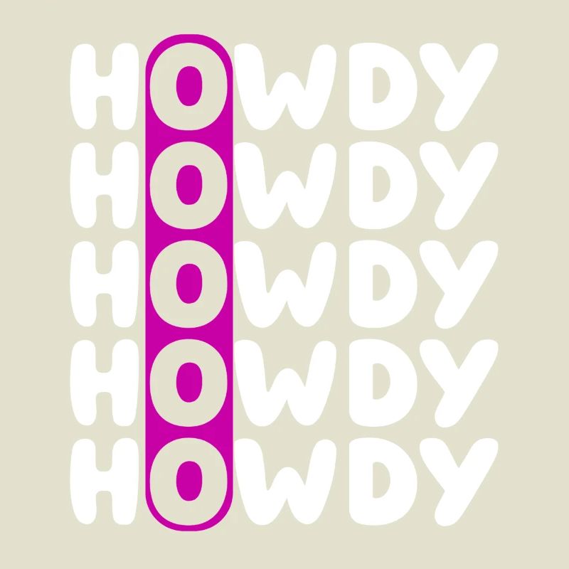 Howdy Repeat O Western Pattern