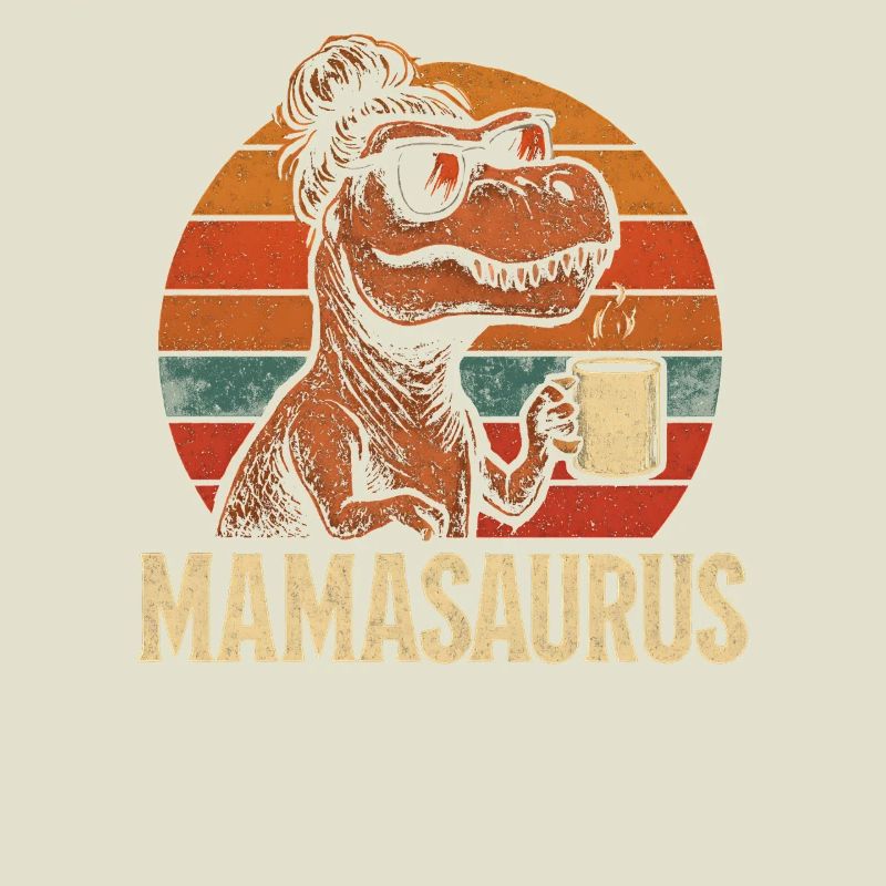 Mamasaurus Mama Mutter Geschenkidee Humor Lustig