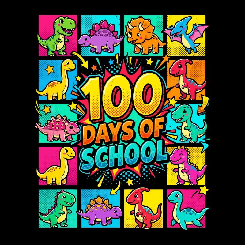 Dino Bunt: 100 Tage Schule