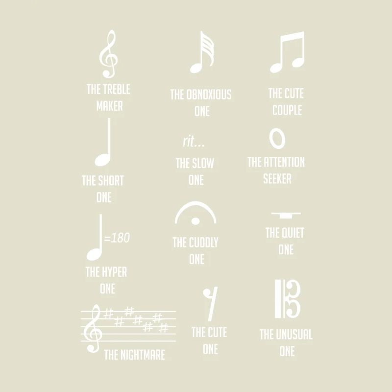 Musical Notes Funny Notes Funny Saying Musicians