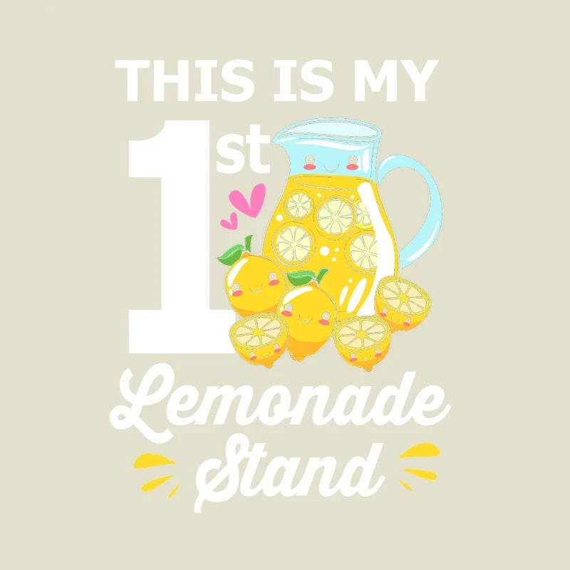 Lemonade, lemonade stand, lemon, lemon