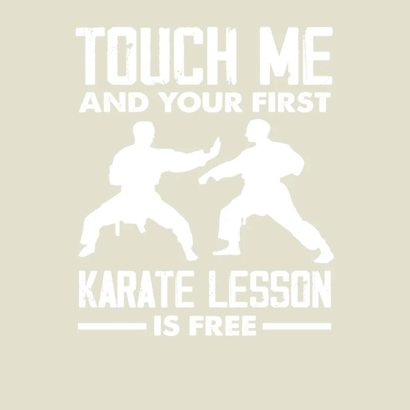 Premier cours de karaté gratuit Déclaration drôle