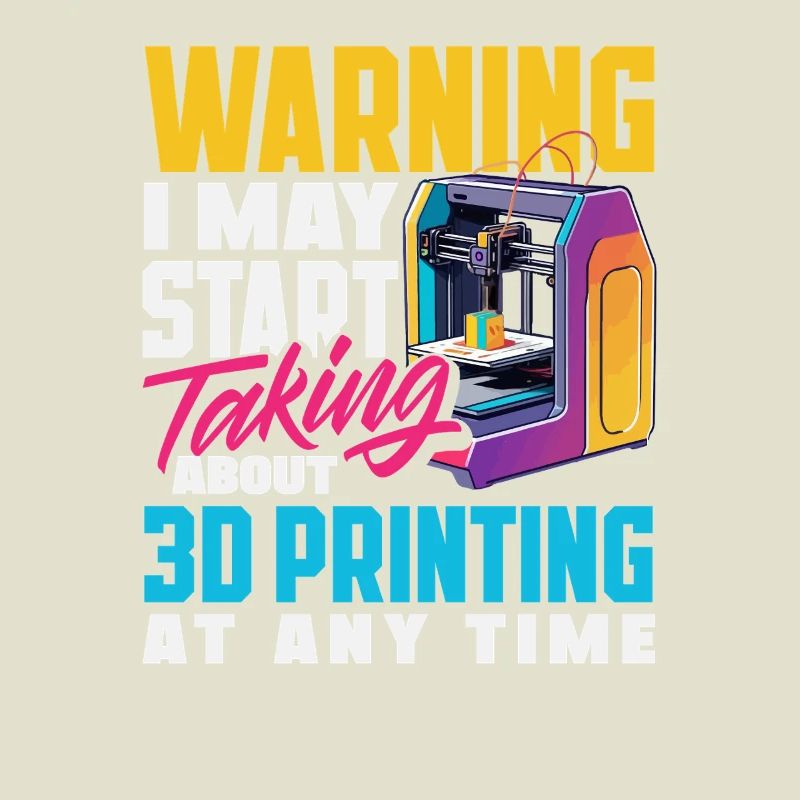 Warning Could Talk About 3D Printing Printer