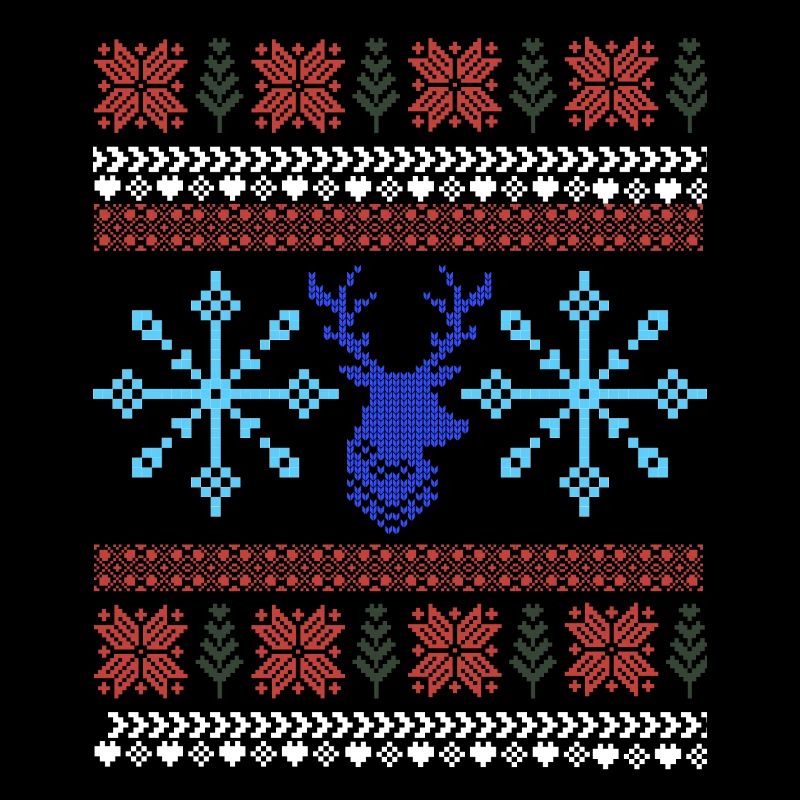 Pixel Weihnachtsmuster