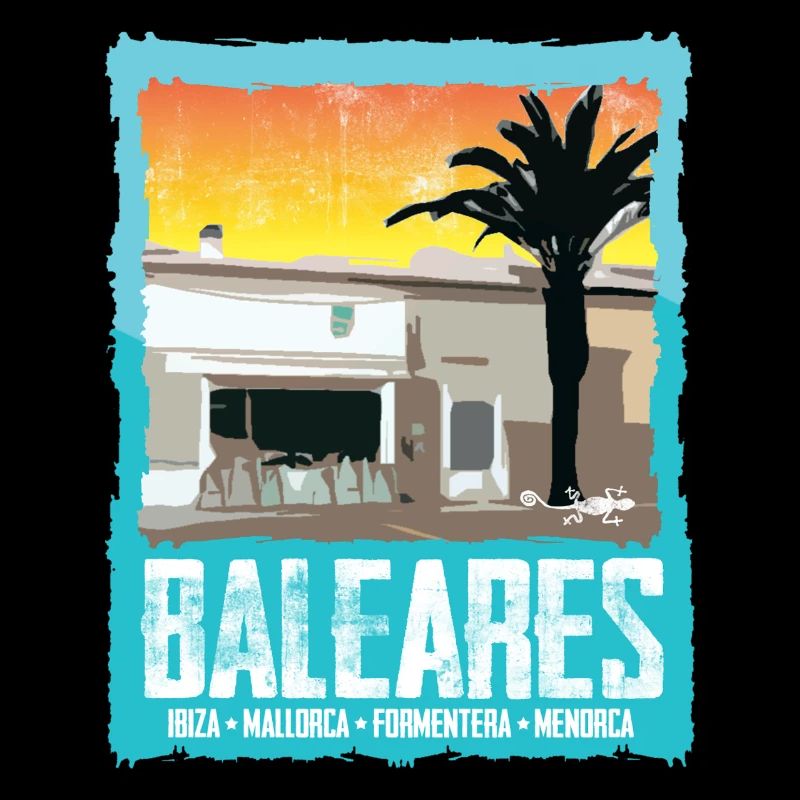 Balearic Islands Sunset Silhouette