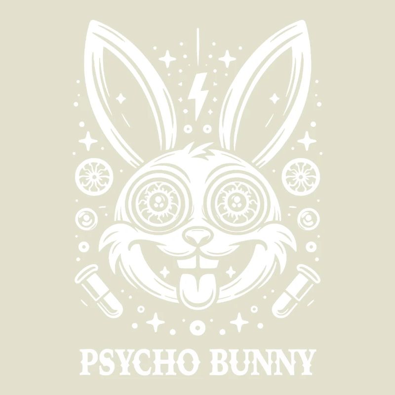 Psycho Bunny Neon Psychédélisme