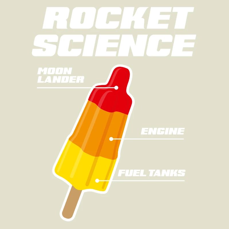 Rocket science Eis am Stiel Raketenwissenschaft