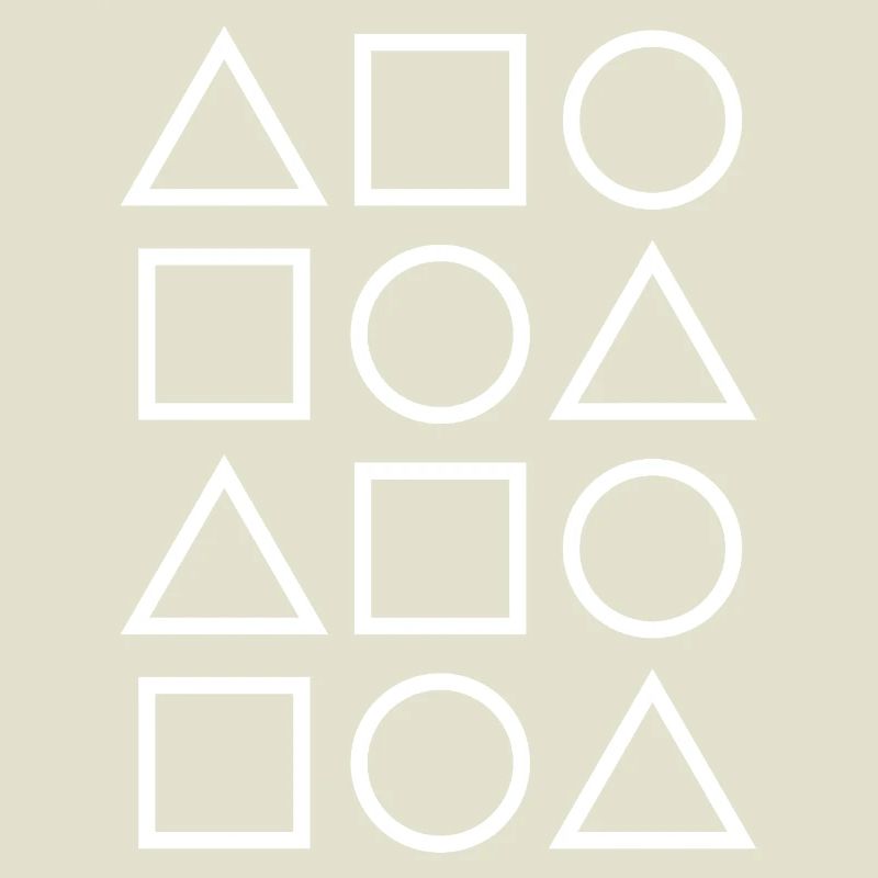 Geometric Glyph Grid