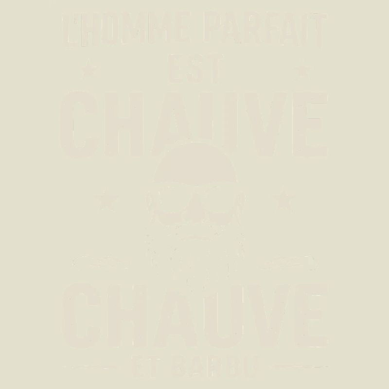 Der perfekte Mann hat eine Glatze und einen Bart