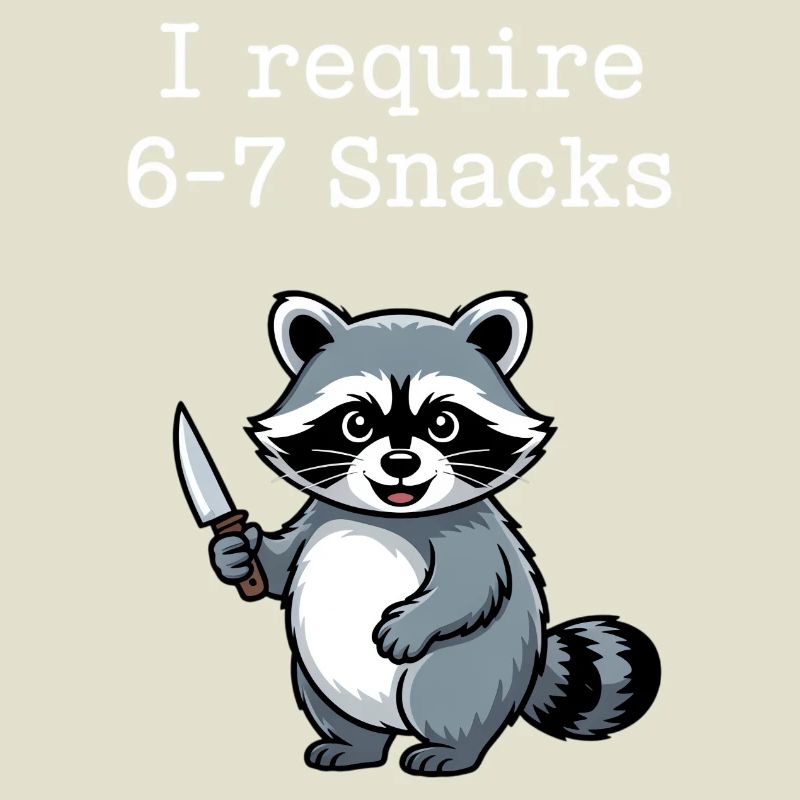6-7 Internet Meme Cooler 6 7 Waschbär