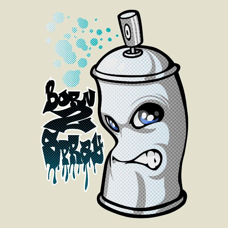 Spray and graffiti