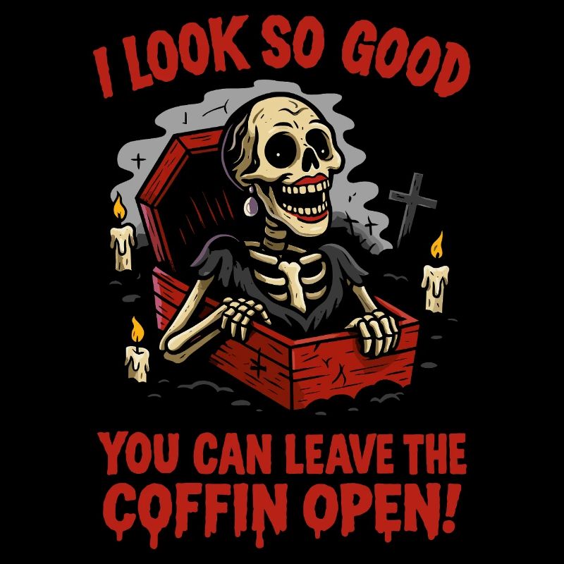 Open Coffin Style