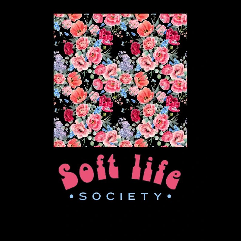 Gentle Blossoms Soft Life Graphic