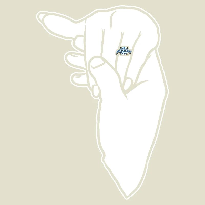 Engagement Wedding Ring Hand