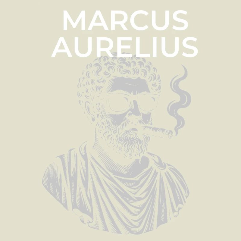 Marcus Aurelius Classical Philosopher Portrait 