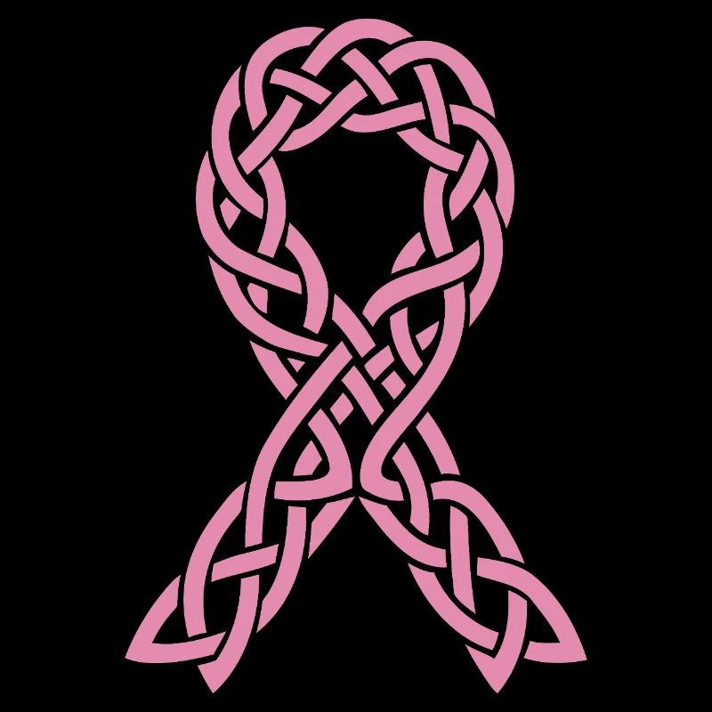 Ruban Anticancer Celtique Rose 
