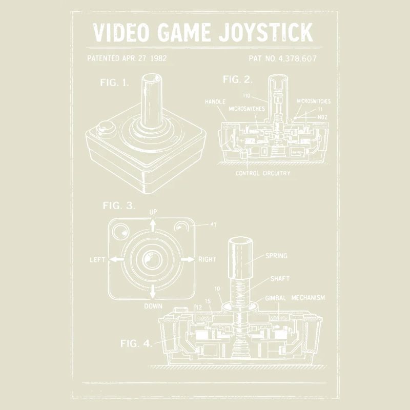 Retro-Joystick-Bauplan