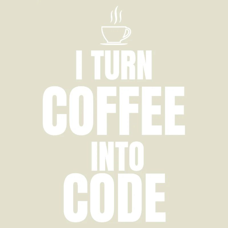 Je transforme le café en code