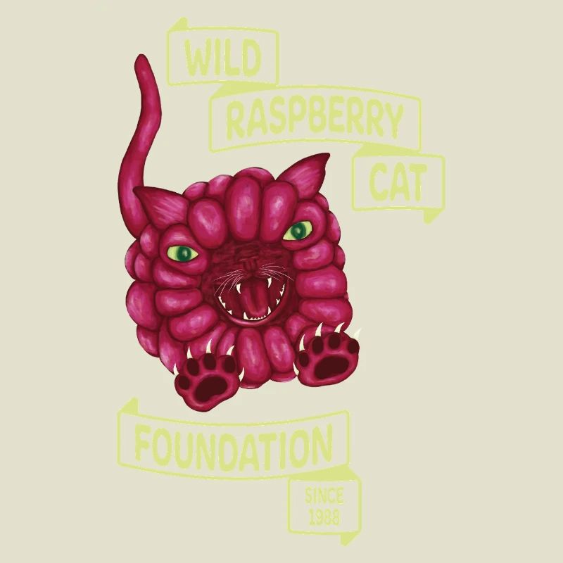 Wild Raspberry Cat