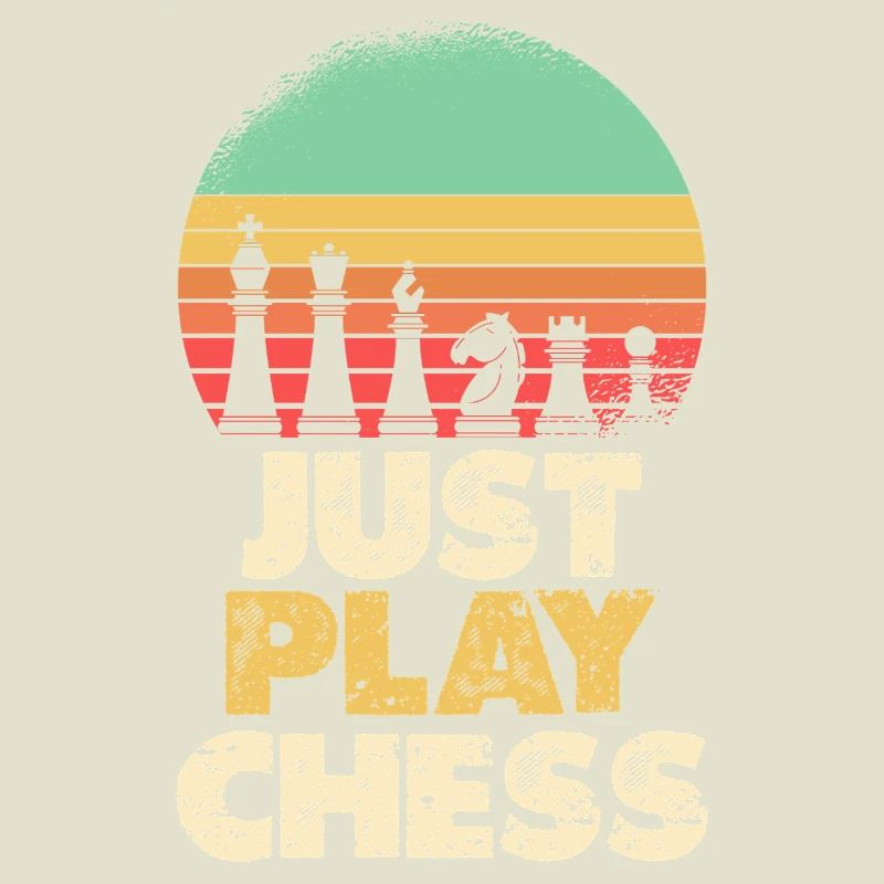 Jouez simplement aux échecs Retro Sunset