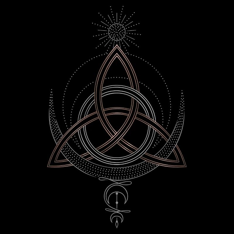 Trinity Knoten Triqueta Triquetra