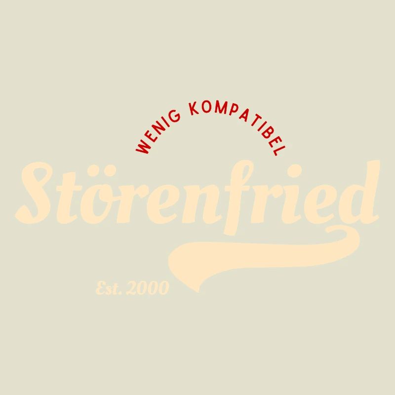 Störenfried Vintage Script Logo